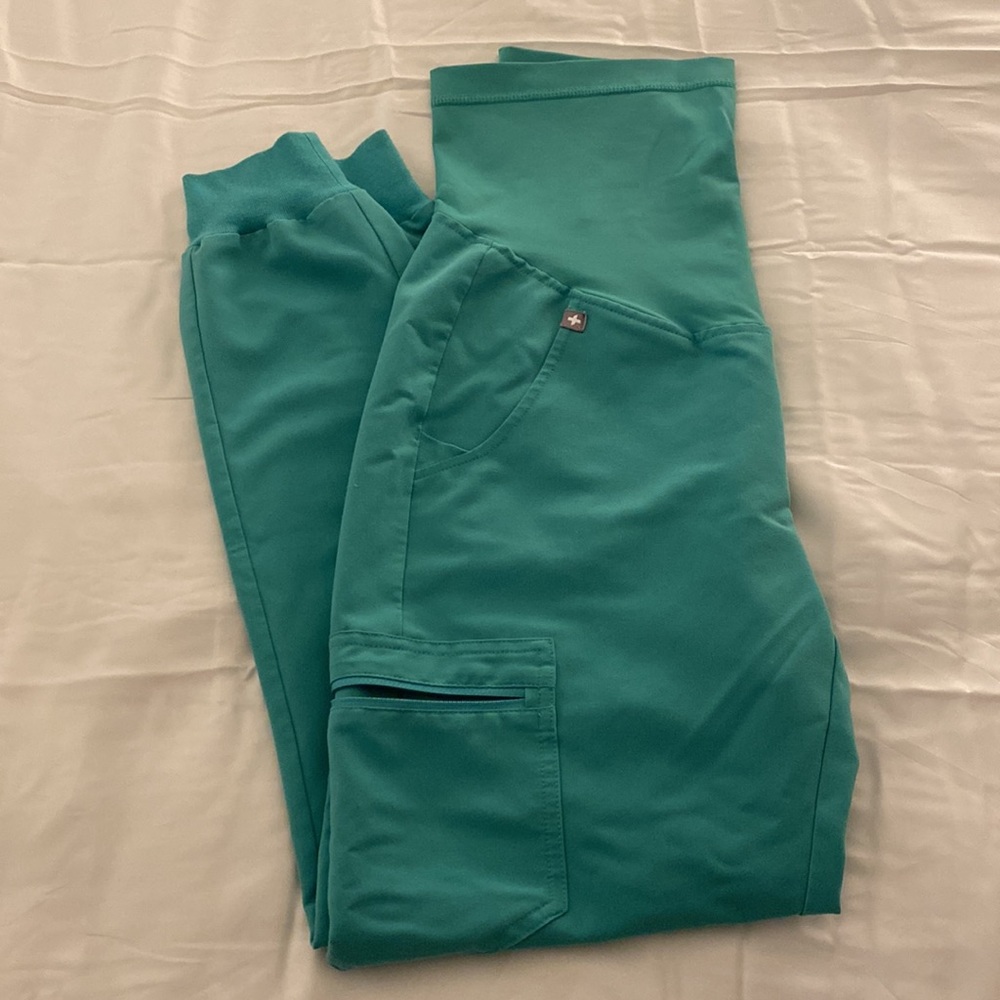Figs Maternity Zamora Jogger Scrub Pants - Surgical Green XS